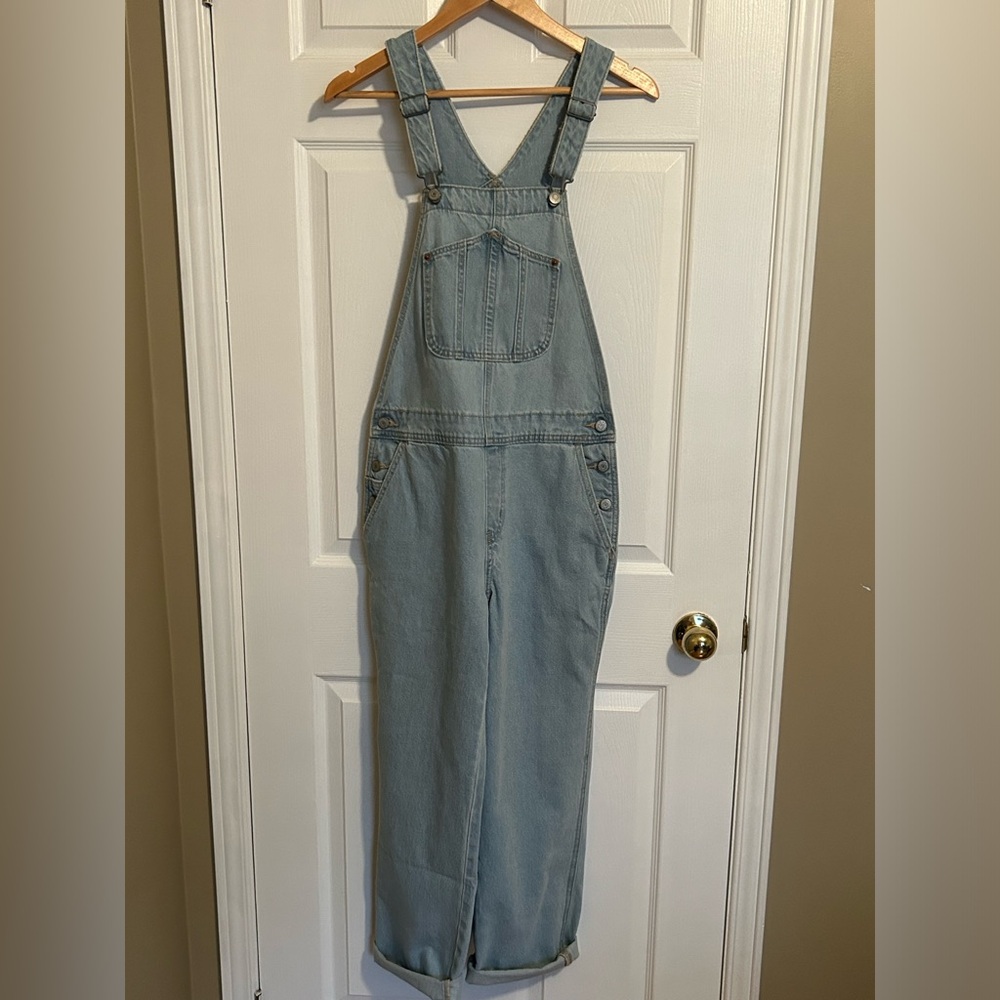 NEW light denim overalls - Picture 7 of 7